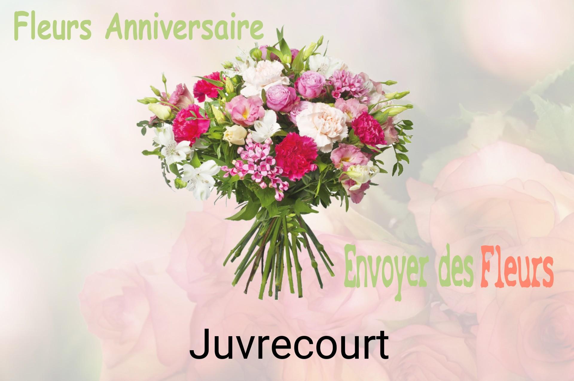 Bouquet de fleurs d’anniversaire livré à Juvrecourt